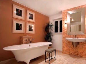 Ophangsysteem schilderijen badkamer